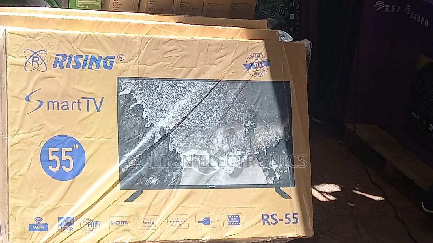 Rising 55 Inches Smart Tv