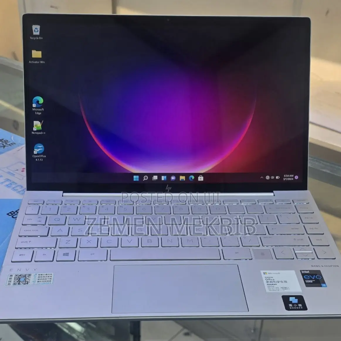 New Laptop HP 16GB Intel Core I5 SSD 512GB