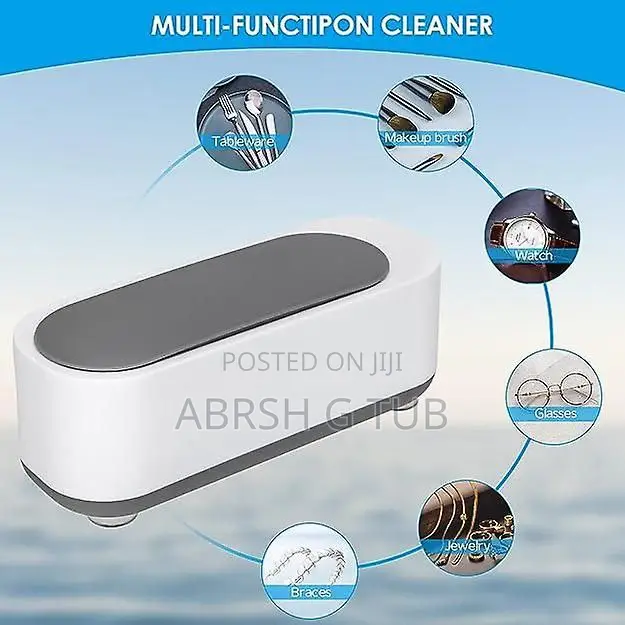 Portable Ultrasonic Cleaning Machine አልትራሶኒክ የመነጽር የጌጣጌጥ ማጽጃ