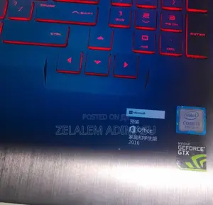 New Laptop HP Omen 15 16GB Intel Core I5 SSD 128GB