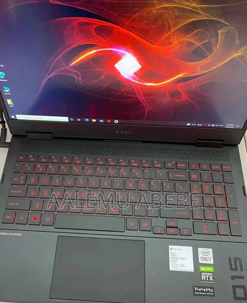 New Laptop HP Omen 15 16GB Intel Core I7 SSD 1T