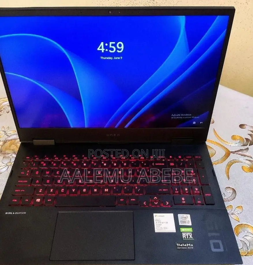 New Laptop HP Omen 15 16GB Intel Core I7 SSD 1T
