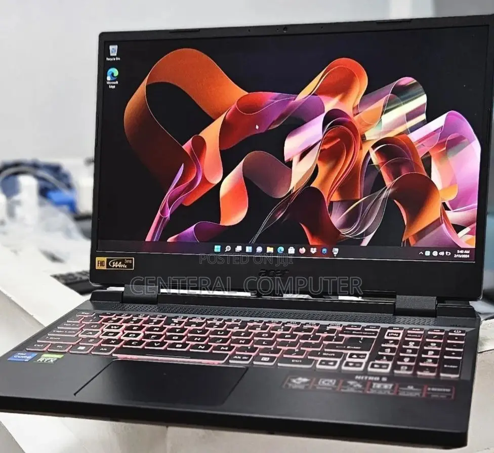 New Laptop Acer Nitro 5 16GB Intel Core I7 SSD 512GB