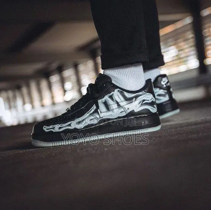 Air Force Skeleton Faahion Shoes