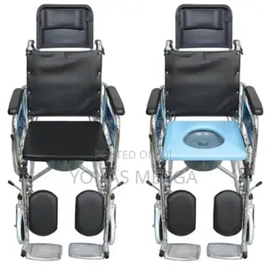 Photo - Recliner Wheel Chair With 18" Rexine Seat |
