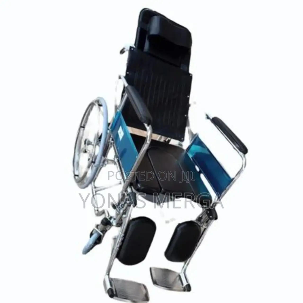 Toilet Wheelchair Full Reclining Design, Can Lie Down Alone
