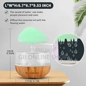 Photo - Cloud Rain Night Lamp Humidifier