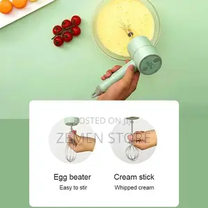 3-in-1 Wireless Electric Hand Mixer 3 ጥቅም በ 1 የያዘ