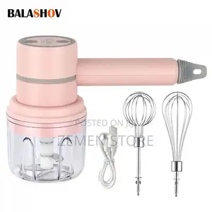 3-in-1 Wireless Electric Hand Mixer 3 ጥቅም በ 1 የያዘ
