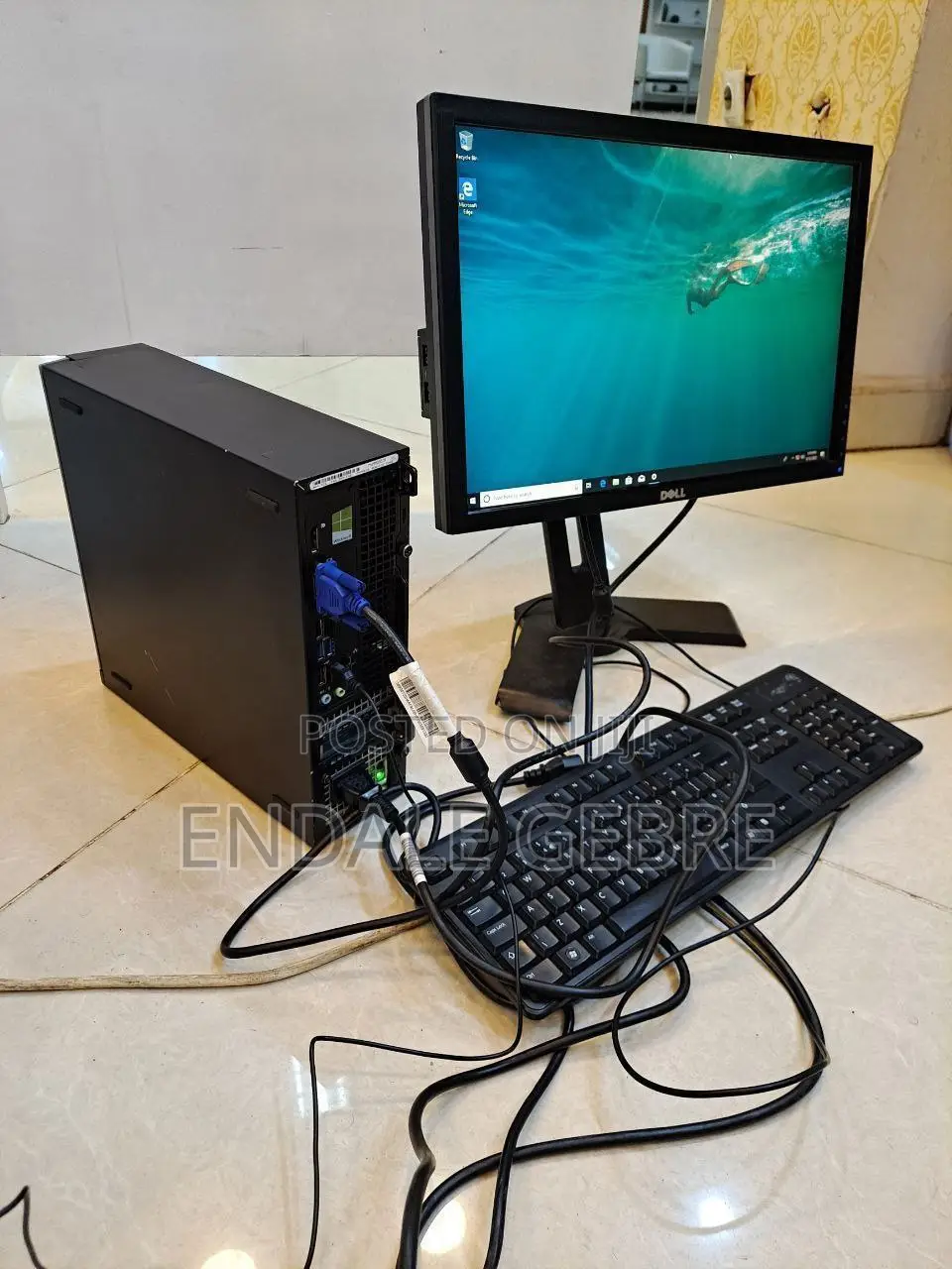 New Desktop Computer Dell OptiPlex 3050 4GB Intel Core I3 HDD 500GB