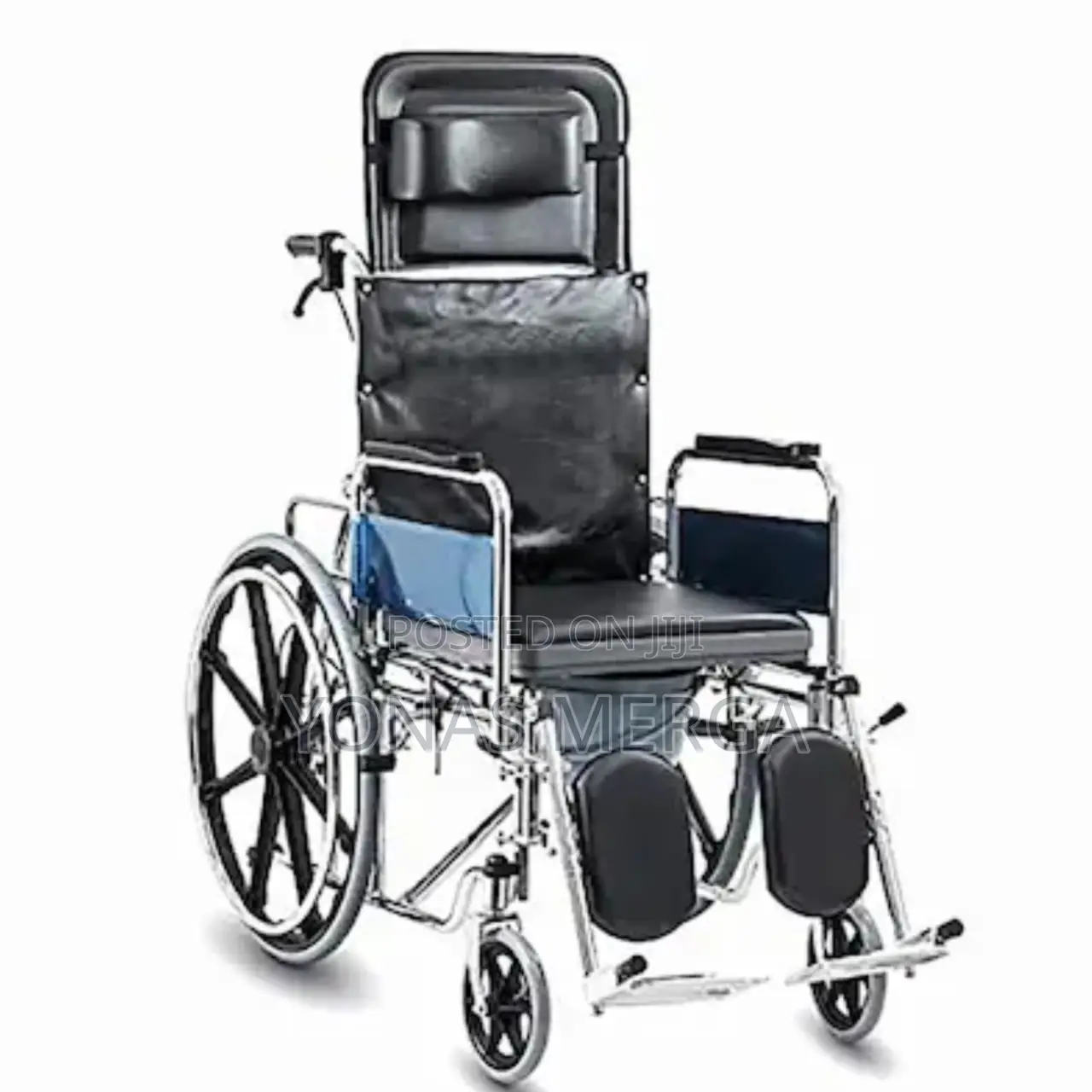 Commode - Crest Series Wheelchair | Foldable Wheelchair