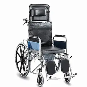 Commode - Crest Series Wheelchair | Foldable Wheelchair