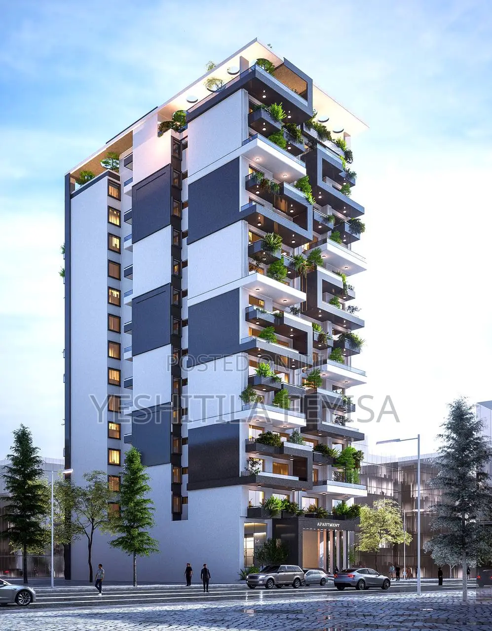 Furnished 3bdrm Apartment in A.M Property, Bole for sale