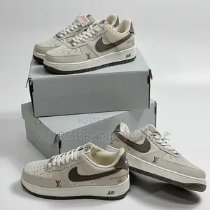 High Master Quality NIKE AF1 Low LV Dark Brown Shoes