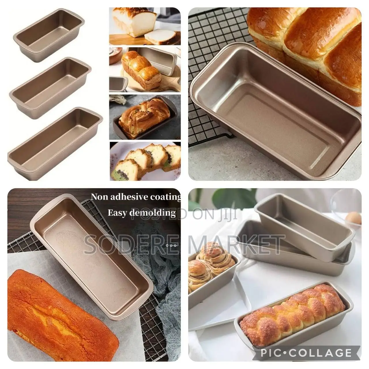 የማይዝ የዳቦ እና የተቆራጭ መስሪያ ፓን