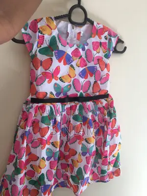 የህፃን ቀሚስ Cotton Dress for Baby Girls