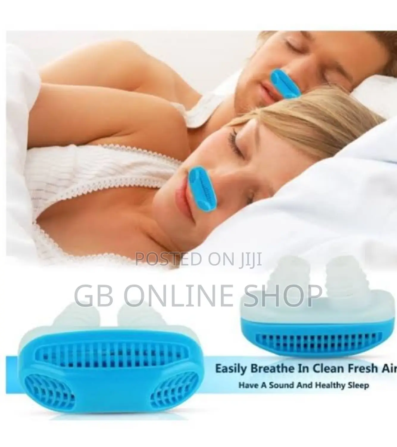 Anti Snoring & Air Purifier በማንኮራፉት ለምትቸገሩ