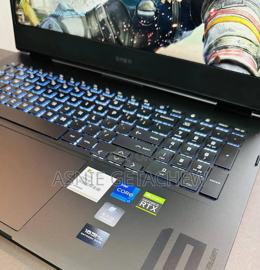 New Laptop HP Omen 15 16GB Intel Core I7 SSD 512GB