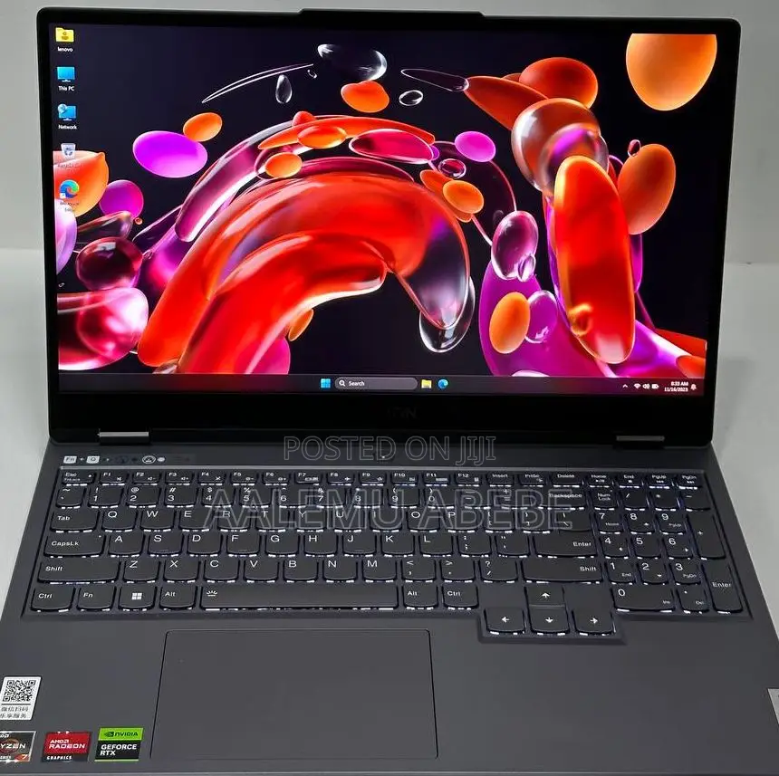 New Laptop Lenovo Legion 7 16GB AMD Ryzen 7 SSD 1T