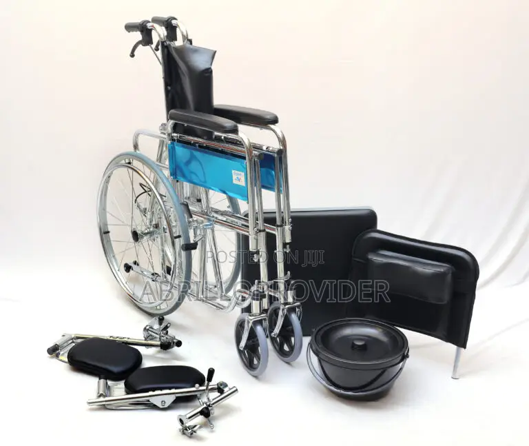 Reclininig Almunium Wheelchair•Commode Wheelchair|Wheelchair