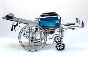 Reclininig Almunium Wheelchair•Commode Wheelchair|Wheelchair