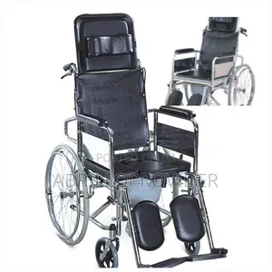 Multifunctional€Reclining€Wheelchair¥Commode₹Wheelchair¥