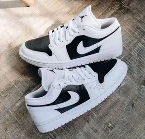 High Master Quality Jordan 1 Low Reverse Panda Shoes