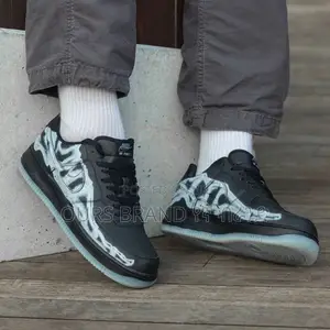 High Master Quality Nike Air Force 1 Low Skeleton
 Halloween