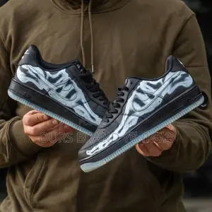 High Master Quality Nike Air Force 1 Low Skeleton
 Halloween