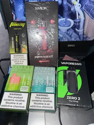 Shisha Vape ሺሻ ቬፕ With Different Flavors