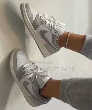 Photo - Nike  Air #Jordan 1  '#Berlin Grey' #Low Shoes