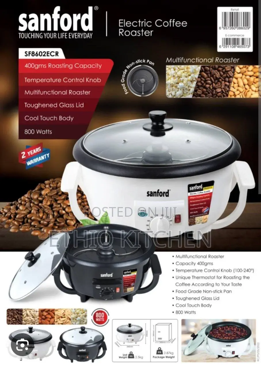 Sanford Coffee Roaster 750 Gram With Timer