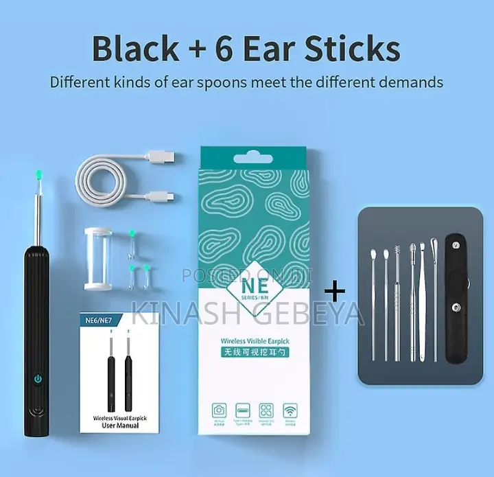 Wireless Rechargeable Visible Ear Cleaner