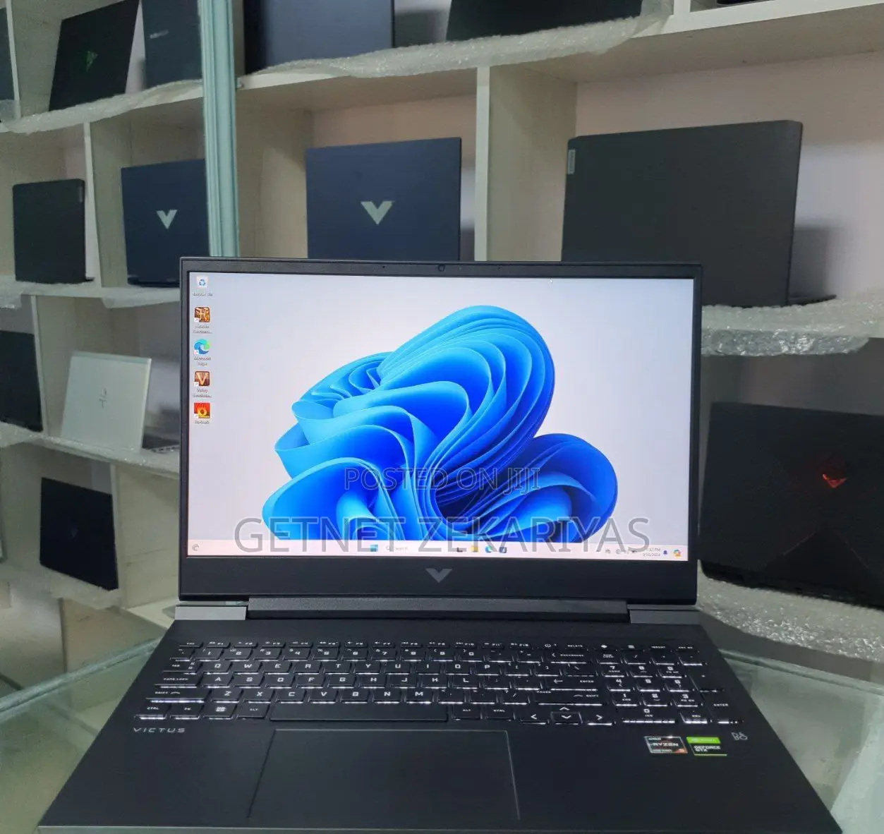 New Laptop HP Victus 16 8GB AMD Ryzen 5 SSD 512GB