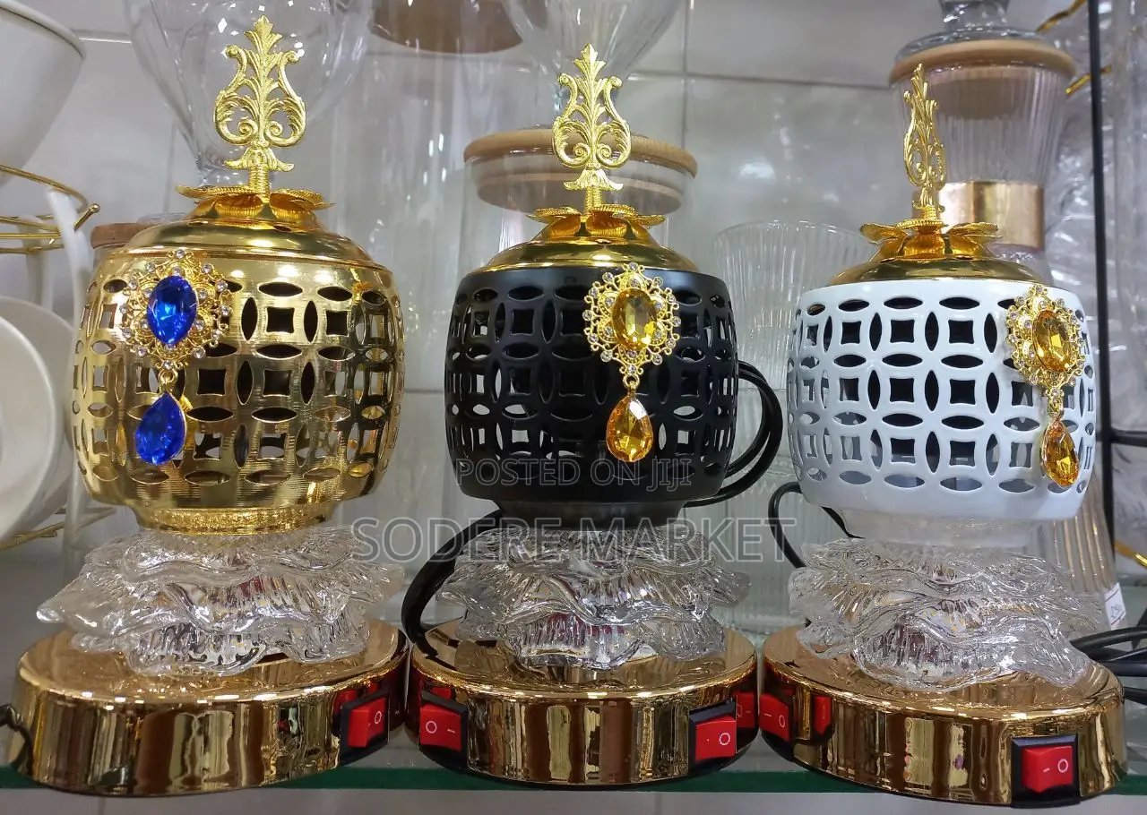 የኤሌትሪክ እጣን ማጨሻ እና የራስጌ መብራት