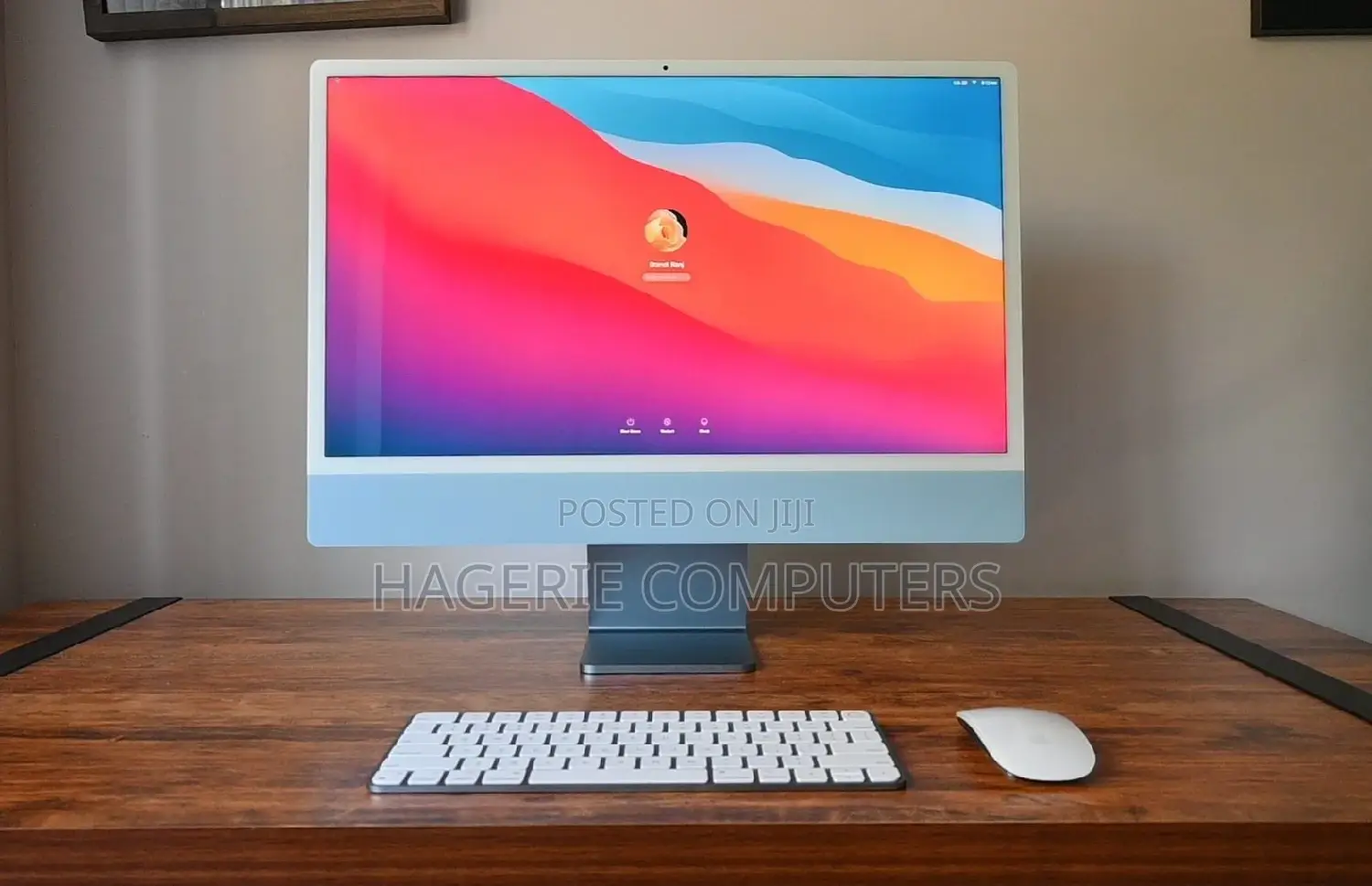 New Desktop Computer Apple iMac M1 8GB Apple M1 SSD 256GB