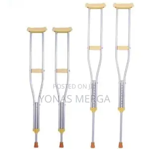 Aluminum Crutches Ninespeed Adjustable Elderly Walking Stick