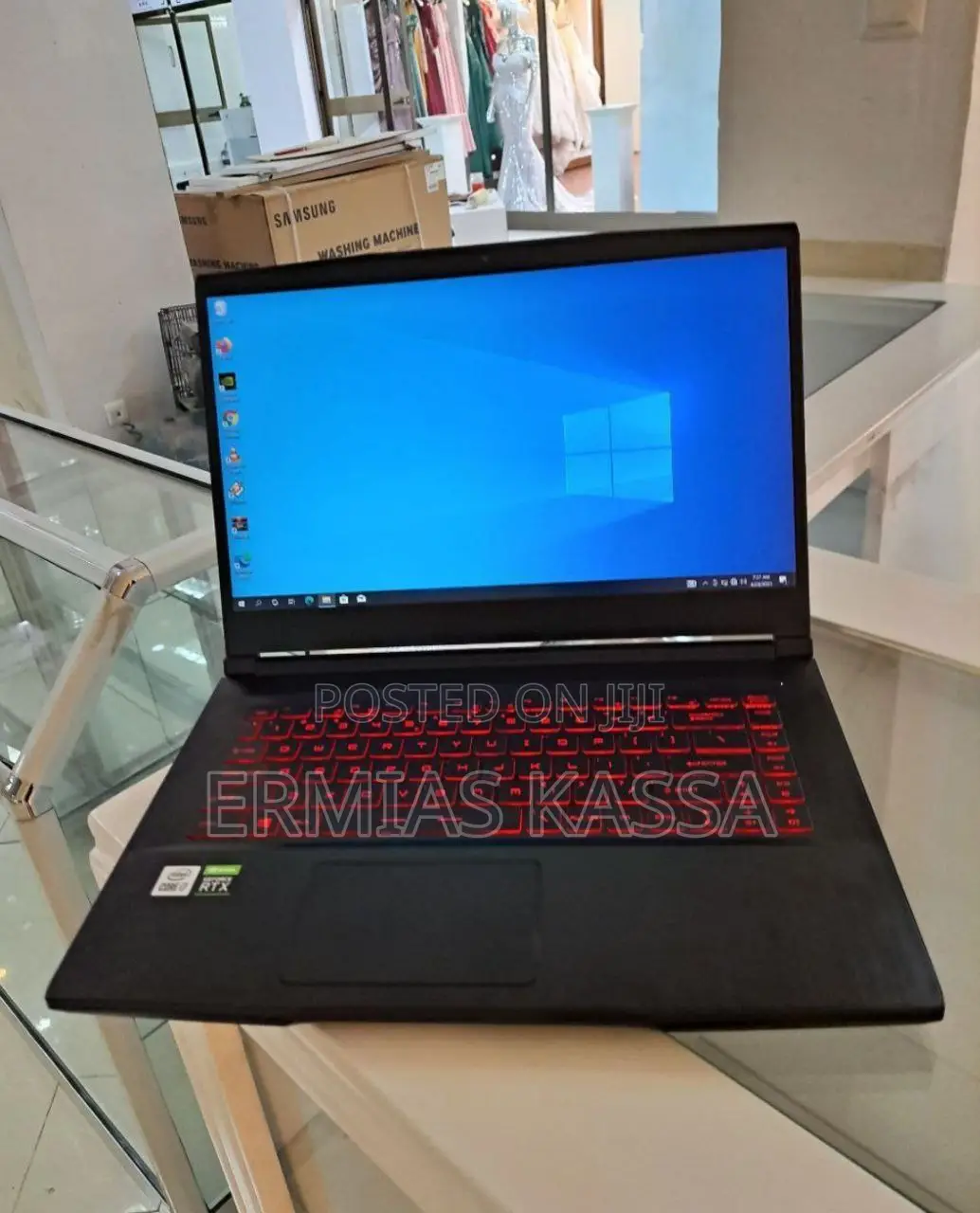 New Laptop MSI GF65 Thin 10UE 16GB Intel Core I7 SSD 512GB