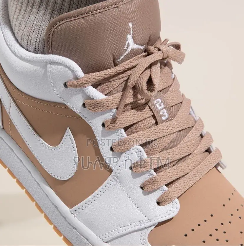 Original Air Jordan 1 Low ‘Hemp White’ Shoes