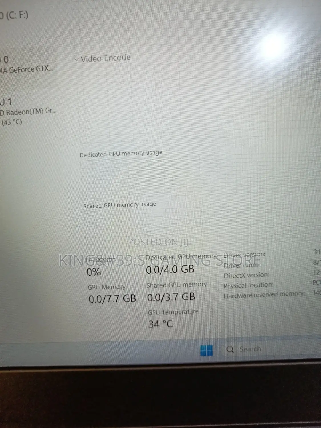 New Laptop HP Victus 15 8GB AMD Ryzen 5 SSD 1T