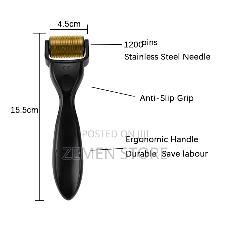 4 in 1 Derma Roller ለተመለጠ ፀጉር ፂም ለማሳደግ ለተበላሸ የፊትቆዳ ሁነኛ መፍትሄ