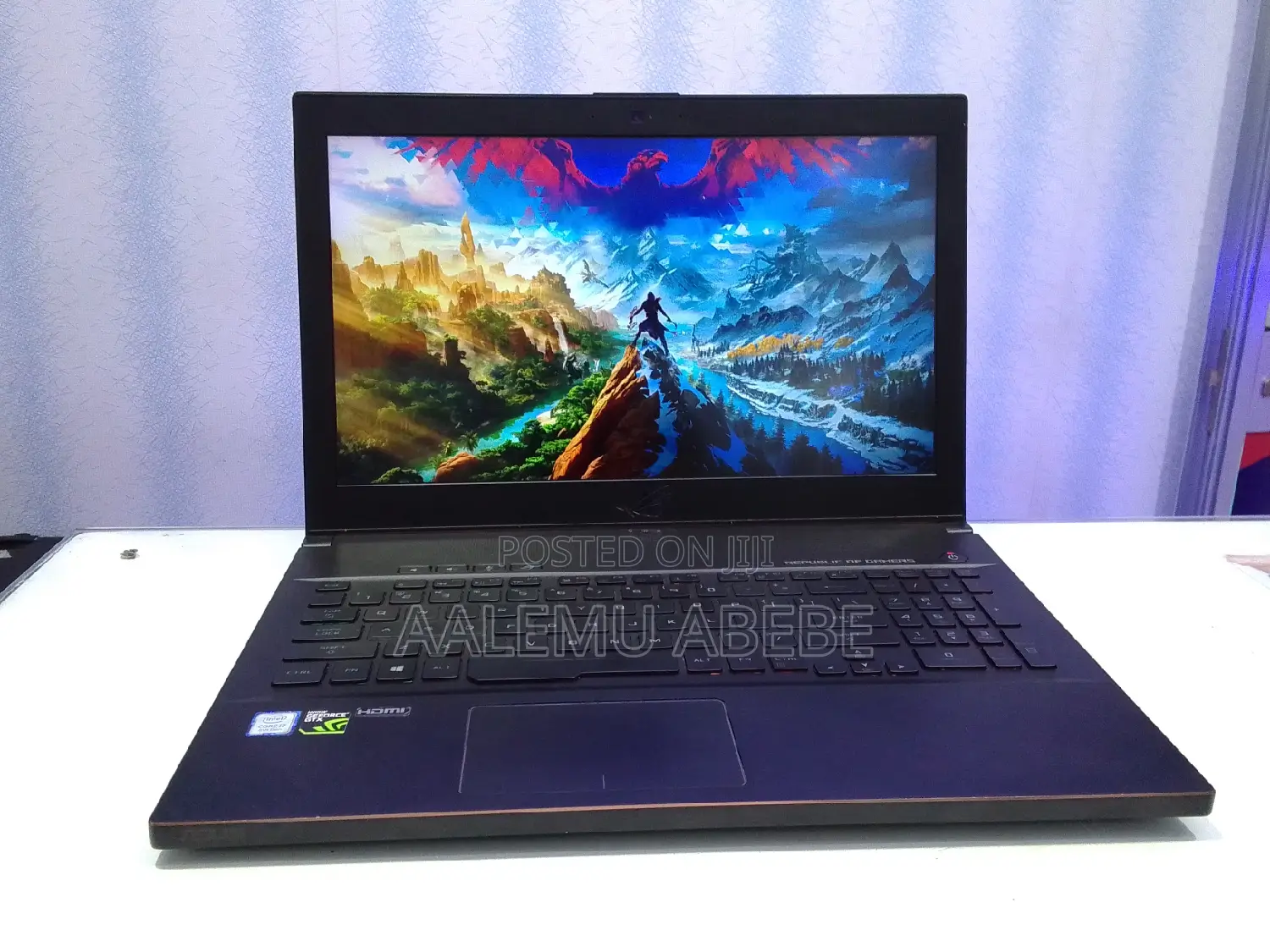 New Laptop Asus ROG Zephyrus G15 16GB Intel Core I7 HDD+SSD 1T