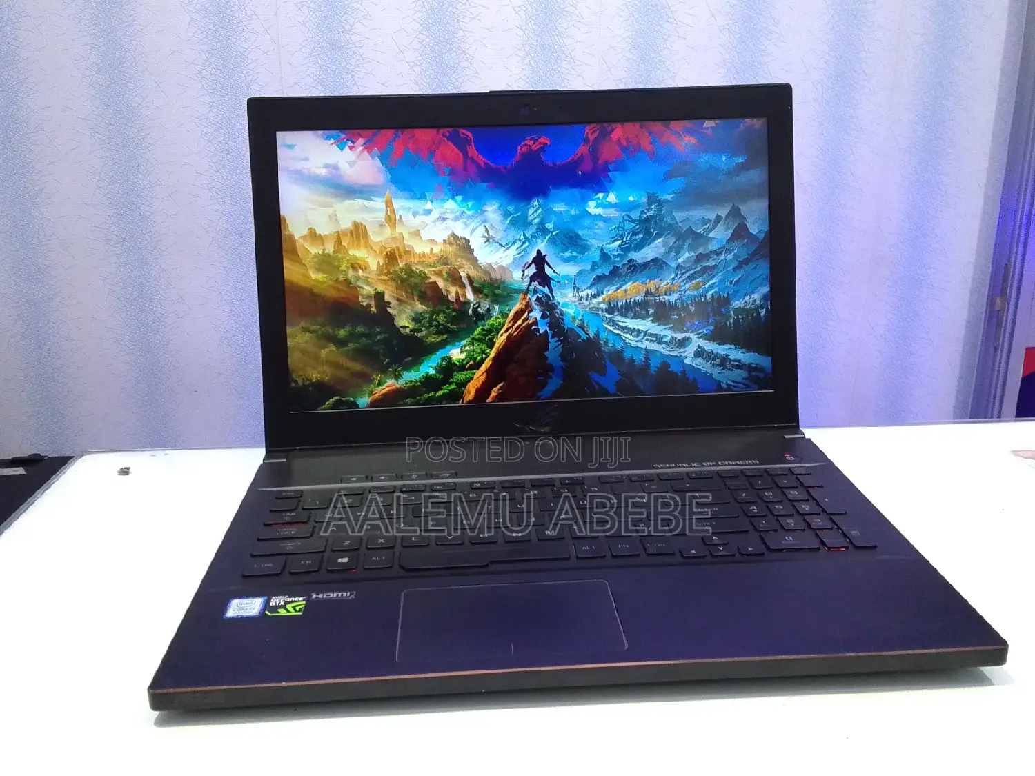 New Laptop Asus ROG Zephyrus G15 16GB Intel Core I7 HDD+SSD 1T