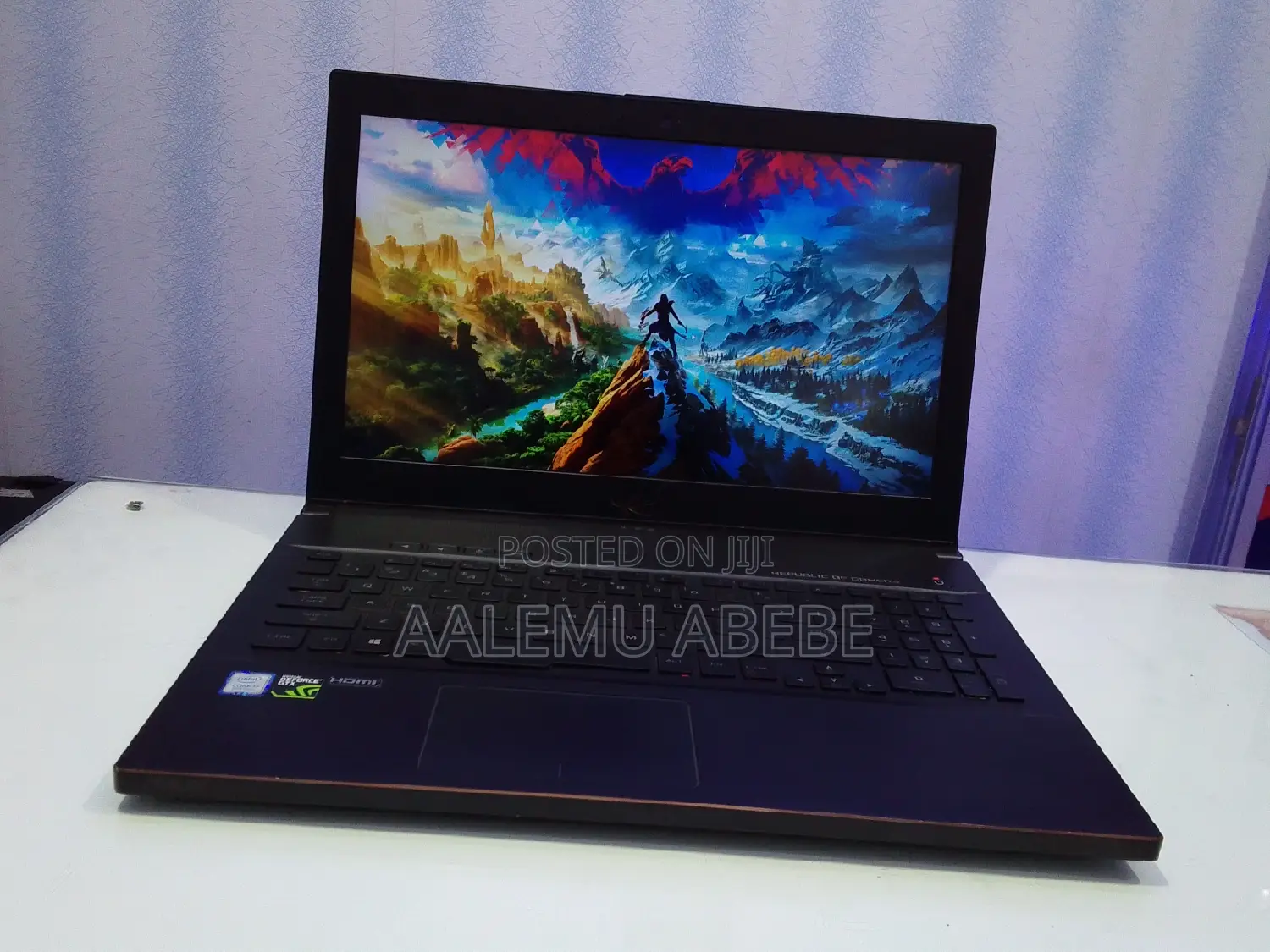 New Laptop Asus ROG Zephyrus G15 16GB Intel Core I7 HDD+SSD 1T