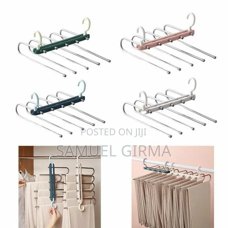 5-in-1 Trouser Hanger የሱሪ ማስቀመጫ