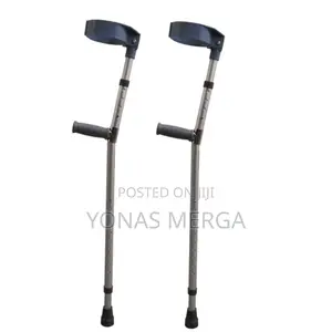 Photo - Aluminum Crutches Closed Cuff Walking Stick