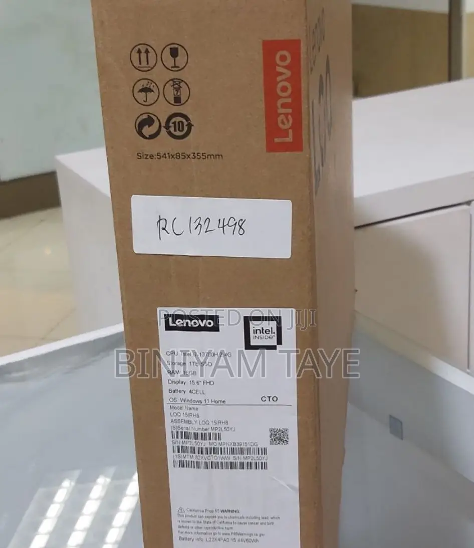 New Laptop Lenovo Ideapad 3 16GB Intel Core I7 SSD 1T