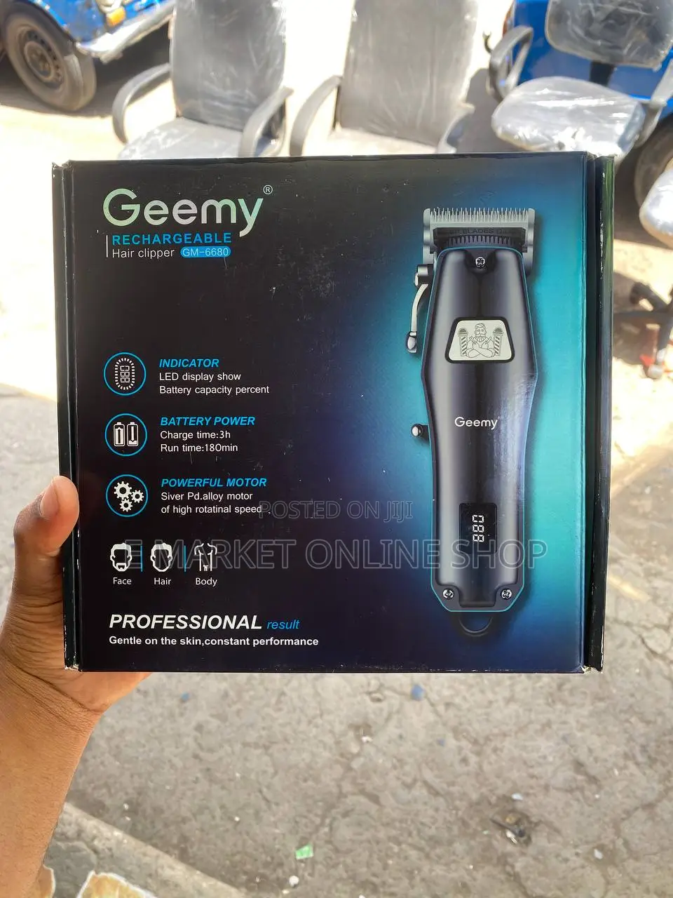 Geemy Rechargeable Hair Clipper