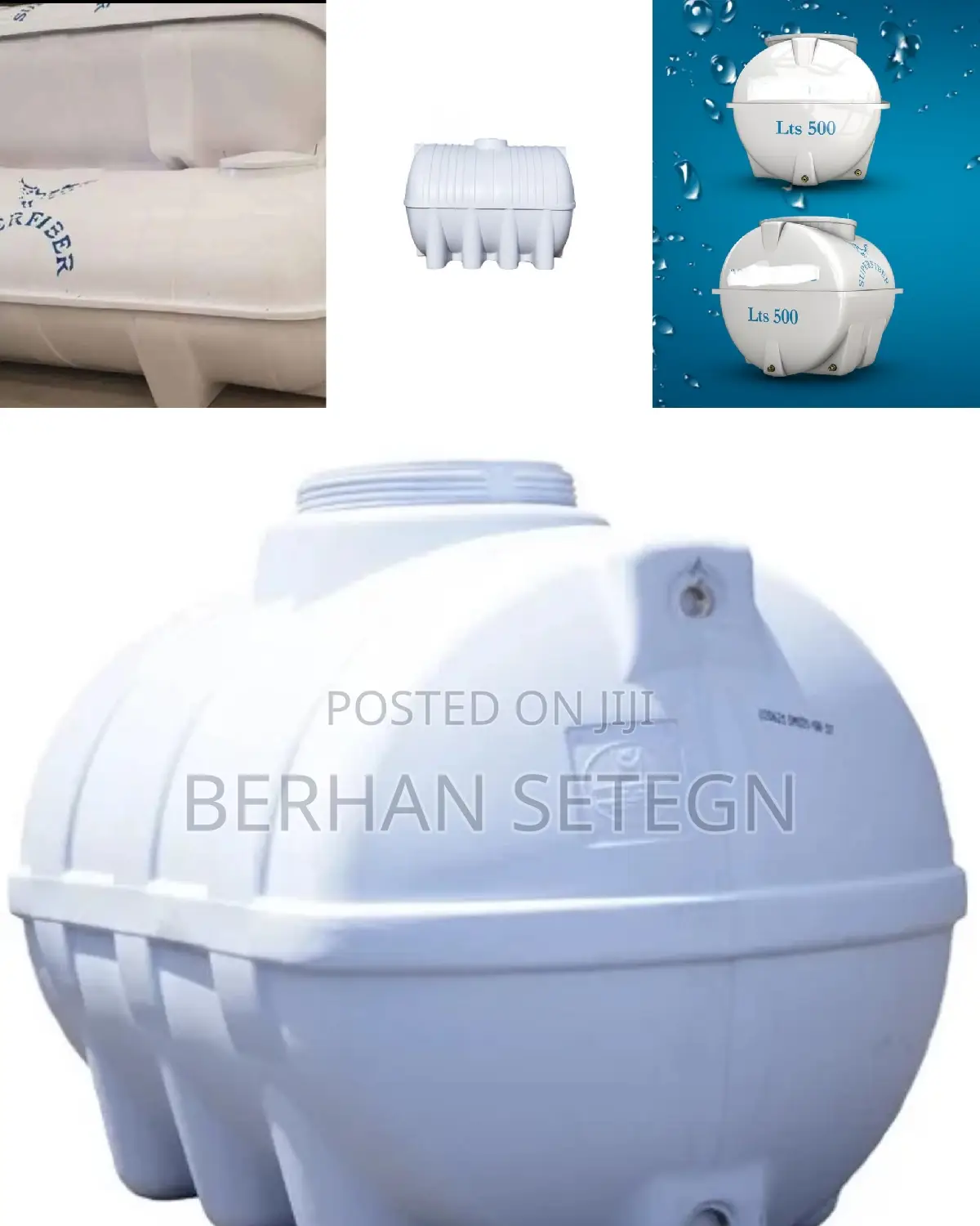 Super Fiber Water Tanker Factory ሱፐር ነውሀ ሮቶ ፋብሪካ Roto