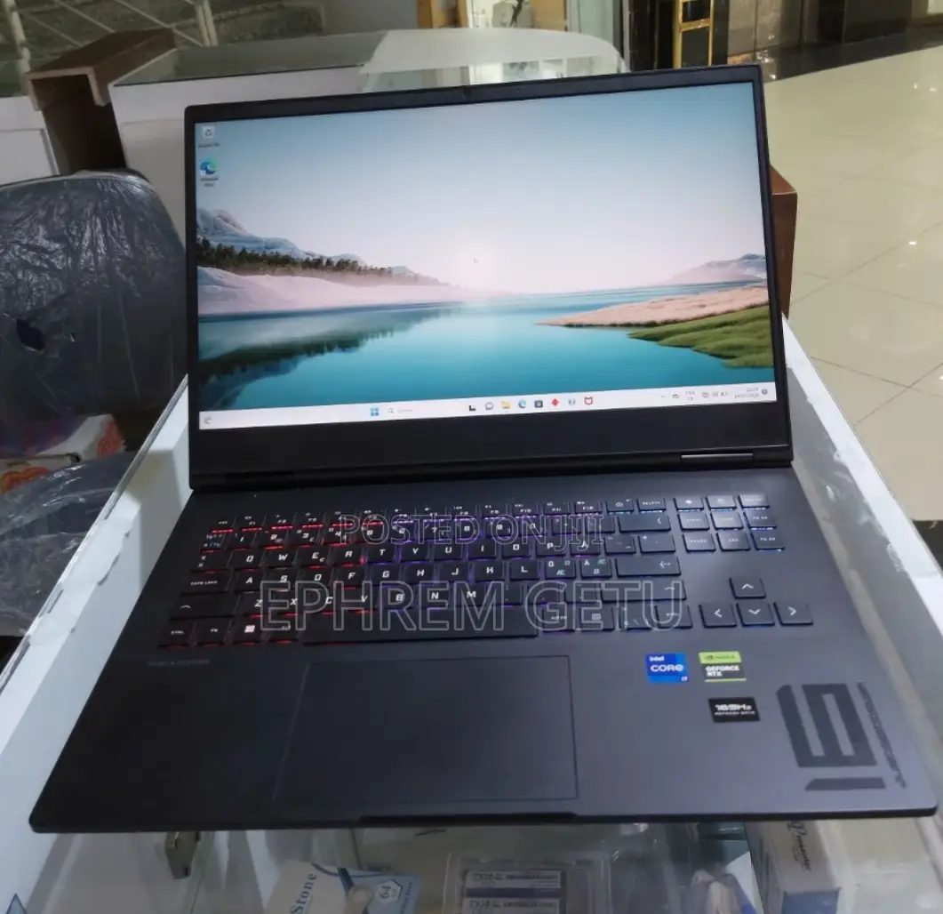 New Laptop HP Omen 15 16GB Intel Core I7 SSD 512GB